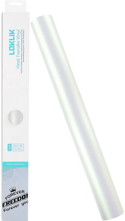 Loklik • flexible Folie Chamäleon weiß bis rot 30,5x90cm