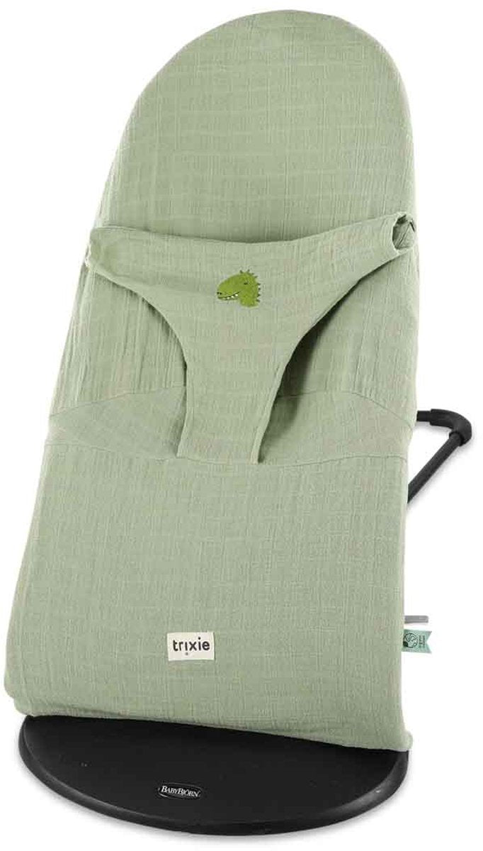 Trixie * Schutzhülle für Babywippe | Babybjörn – Bliss Sage – Mr. Dino