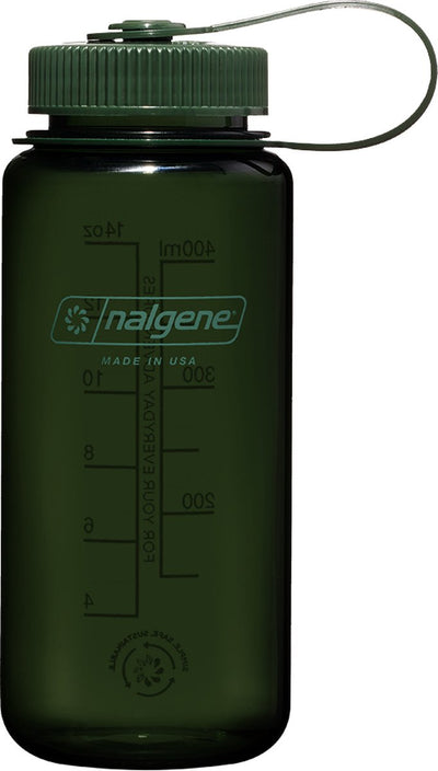 Nalgene – Weithalsflasche – Trinkflasche – Wasserflasche – auslaufsicher – 500 ml – BPA-frei – Sustain – Jade