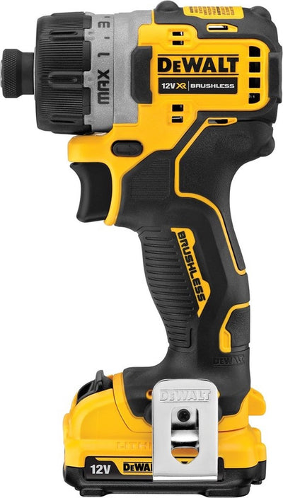 Dewalt dcf601d2 | kompakter Akkuschrauber | 1 4 | 12 Volt | 2,0 Ah Li-Ion – dcf601d2-qw