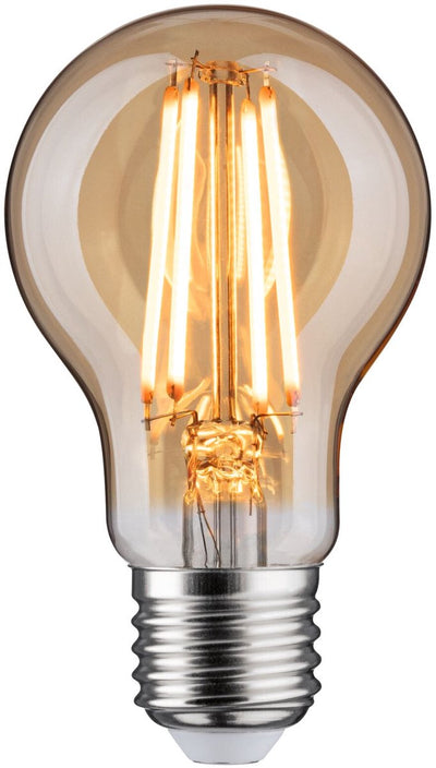 Paulmann 1879 Filament 230 V 3-Stufen-Dim LED-Glühbirne E27 470lm 6W 1800K dimmbar Gold