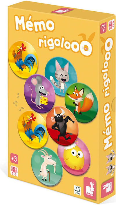 Janod – Memory-Spiel – Rigolooo