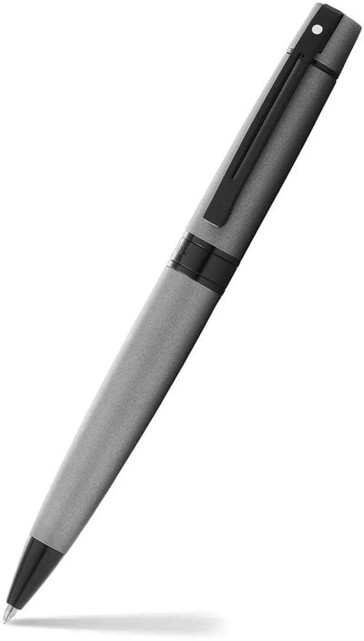 Sheaffer Kugelschreiber – 300 – Mattgrau und Schwarz – Feder M – Schreibfarbe Schwarz – SF-E2934551