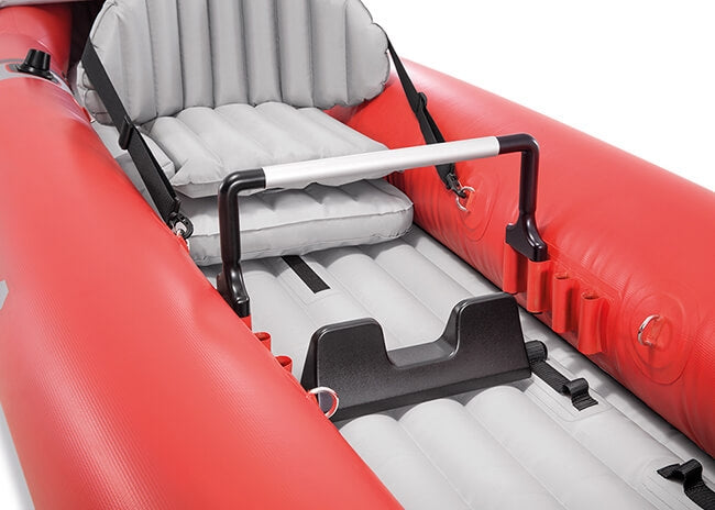 aufblasbares Kajak Excursion Pro K1 305 cm Vinyl rot 3-teilig