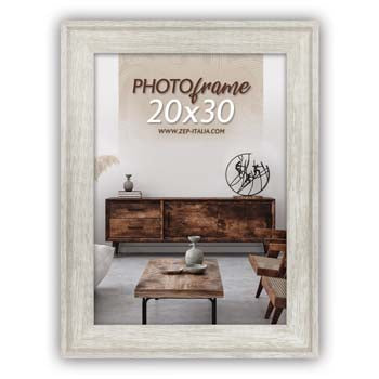 ZEP Fotorahmen RT568W Turina Weiß 15x20 cm
