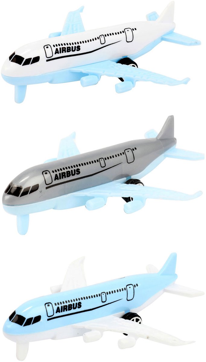 TOI-TOYS Airbus Aircraft, 3..