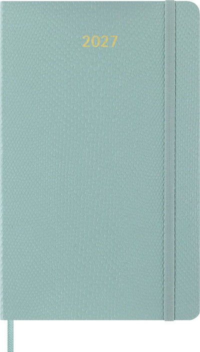 Moleskine 12-Monats-Agenda – 2027 – kostbar, ethisch – wöchentlich – groß – Mamba – grün