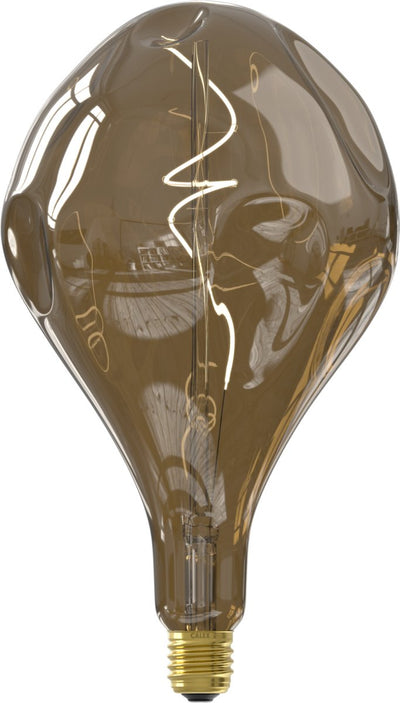 Calex Organic Evo XXL Natural – E27-LED-Lampe – dimmbare Filament-Lichtquelle – 6 W – warmweißes Licht