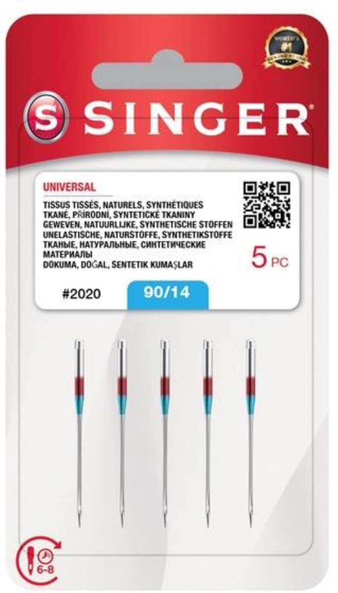 Singer Universal 2020 90 (5 Stück) Nadeln