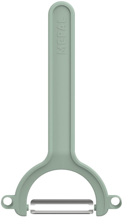 Mepal Schäler Edelstahl Chef It – 17 cm – Kartoffelschäler – scharfe Messer – spülmaschinenfest – Küchenutensilien – nordischer Salbei