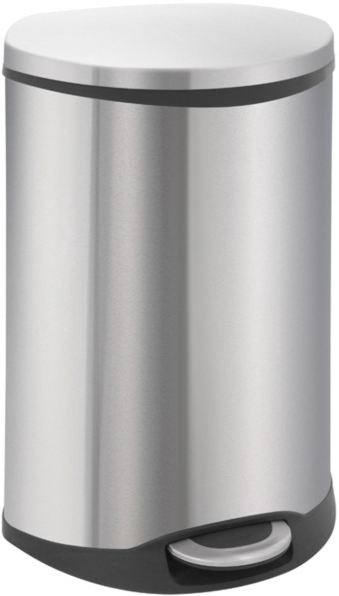 Eko Eko Pedal Bin Shell 50 l Matte silberfarben