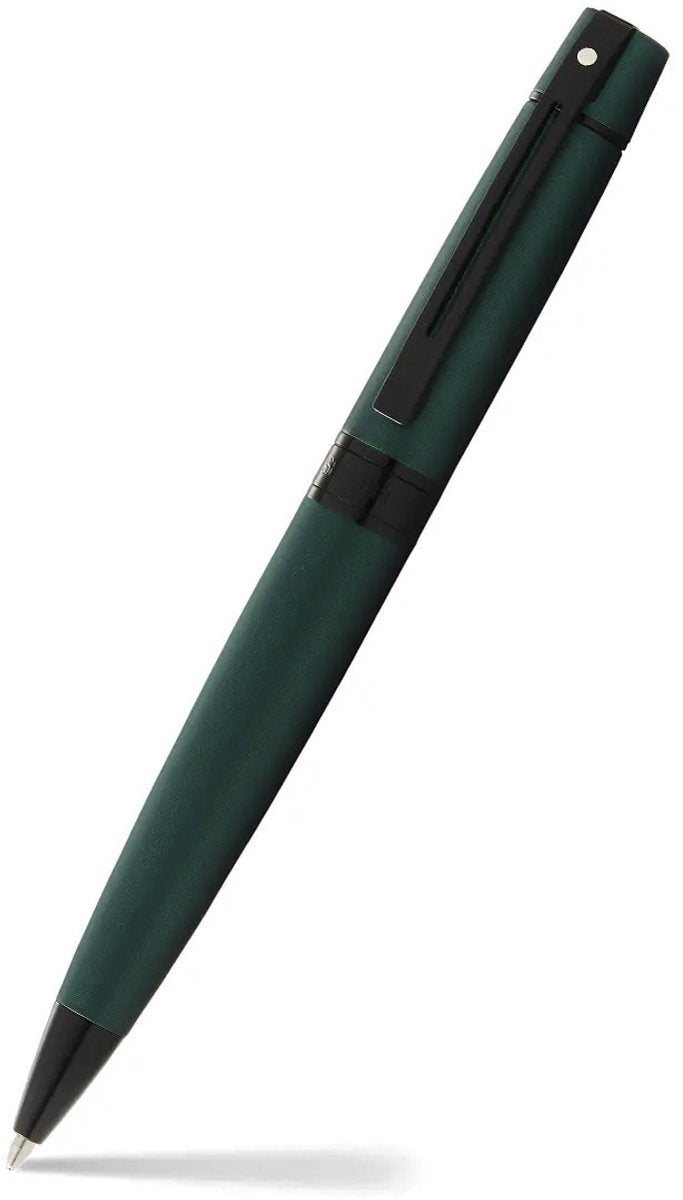 Sheaffer Kugelschreiber 300 – E9346 – mattgrüner Lack poliert – SF-E2934651