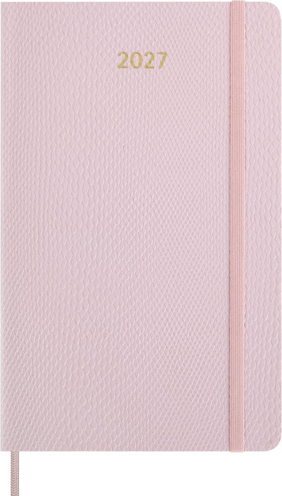 Moleskine 12-Monats-Agenda – 2027 – kostbar, ethisch – wöchentlich – groß – Mamba – Pink