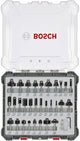 Bosch Zubehör 30-teiliges Mischfräser-Set - Schaftdurchmesser 6 mm - 2607017474