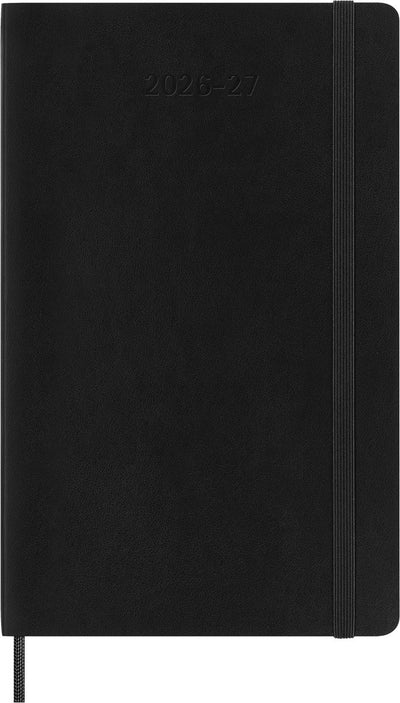 Moleskine 18-Monats-Tagebuch – 2026 27 – täglich – groß – weicher Einband – schwarz