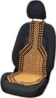 Carpoint Perlenkissen klassisch – belüftender Massageeffekt – besonders bequem – passt in jeden Autositz – Größe 126 x 39 cm