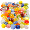 Creativ Company Glasperlen, rund, oval, kreisförmig, D 6-13 mm, Lochgröße 0,5-1,5 mm, verschiedene Farben, 350 gr 1 Box