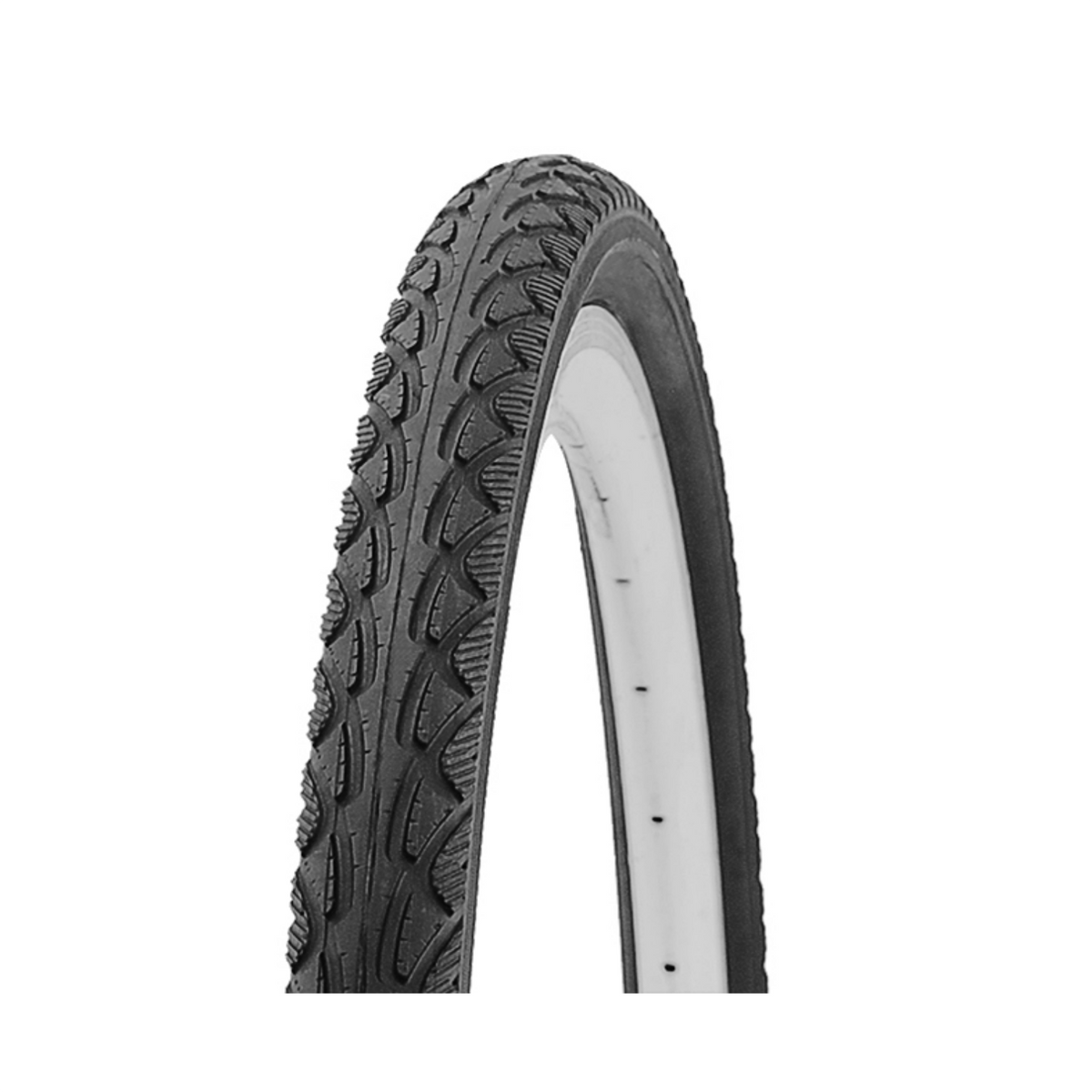 Hakuba Tire P1134, Schwarz mit weißer Linie, 28x1.75, Etro 47-622