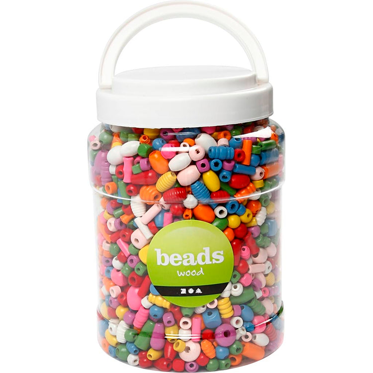 Https: www.cchobby.nl wood-beads-d-5-28-mm-hole size-2-5-3-mm-verschiedene-farben-800-gr-2-l-1-bucket