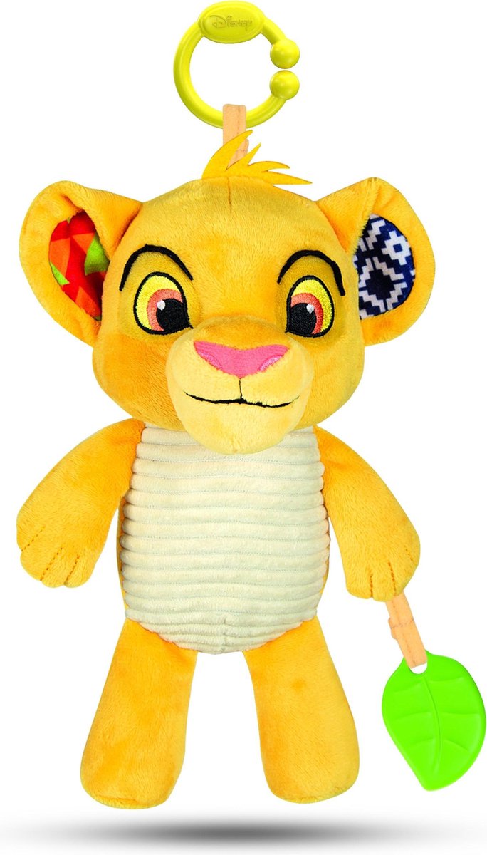 Clementoni Baby – Aktivitätskuscheltier Disney König der Löwen – Kuscheltier