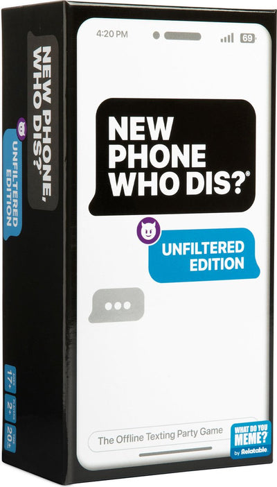 What meme meme new phone who dis – Offline-Partyspiel für Erwachsene