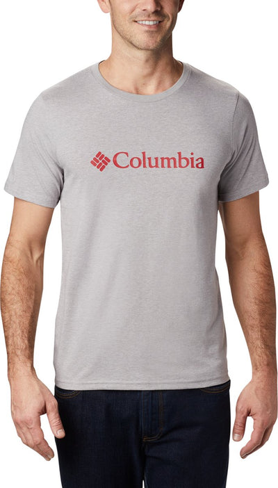 Columbia CSC Basic Logo™ Kurzarm-T-Shirt – Herren-Shirt – Kurzarm-T-Shirt – Grau – Größe XXL