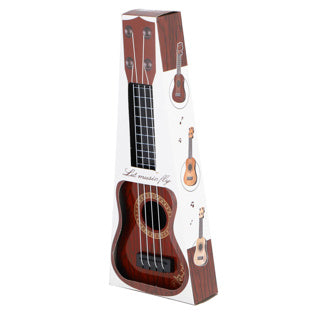 Andere Marken Mini -Gitarre 26 cm Holz sehen braun aus