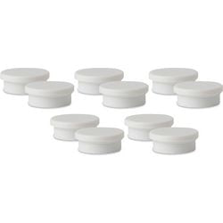 Magnete Niceday 20mm weiß 10 Stück