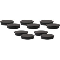 Magnete Niceday schwarz 40mm 10 Stück