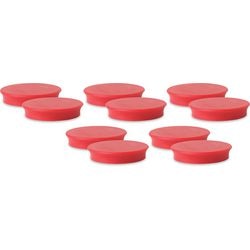 Magnete Niceday rot 40mm 10 Stück