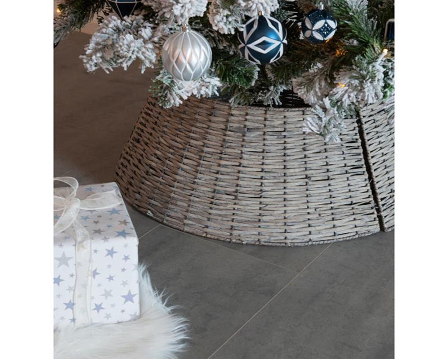 Decoris Weihnachtsbaumring Weide Durchmesser 57 cm
