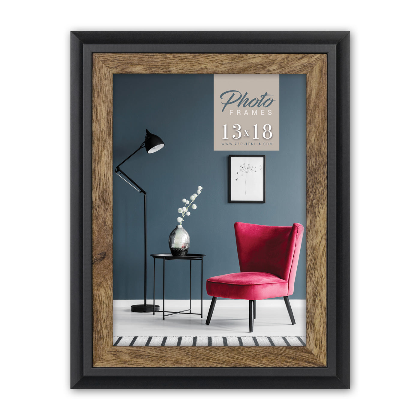 ZEP -Fotorahmen EG434L Enna Black 30x40 cm