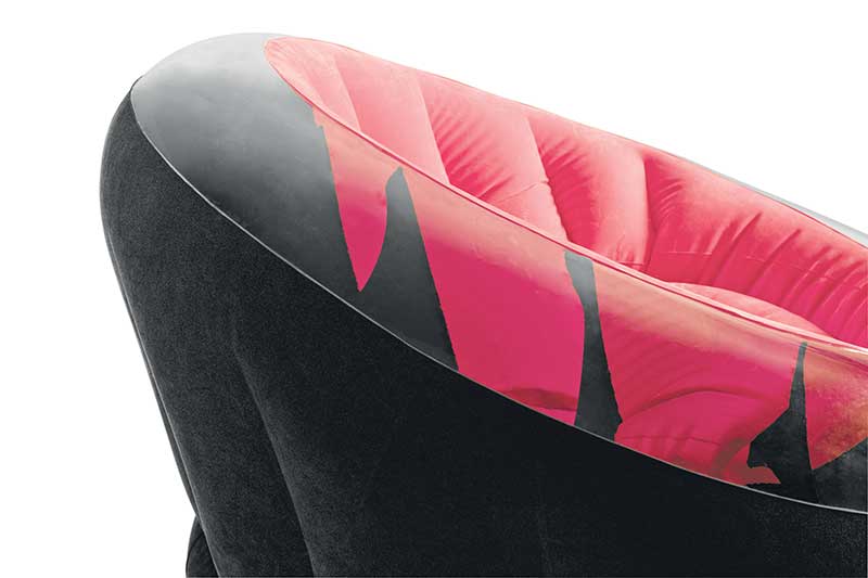 Intex Round Lounge Chair Empire-Pink