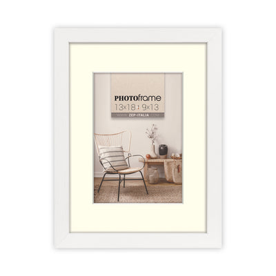 ZEP Fotorahmen V4568W Malmo White 10x15 15x20 cm