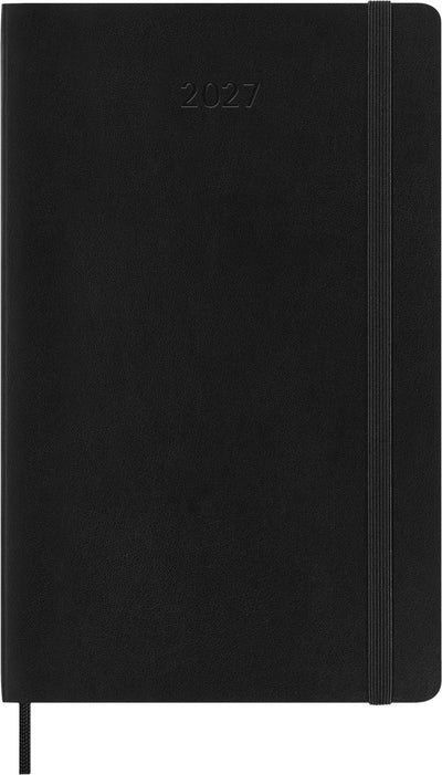 Moleskine 12-Monats-Tagebuch – 2027 – wöchentlich – groß – Softcover – schwarz
