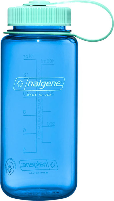Nalgene – Weithalsflasche – Trinkflasche – Wasserflasche – auslaufsicher – 500 ml – BPA-frei – nachhaltig – Kornblumenblau