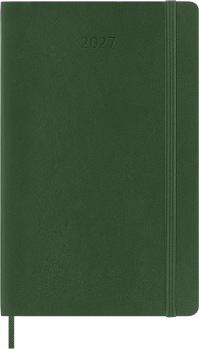 Moleskine 12-Monats-Tagebuch – 2027 – täglich – groß – weicher Einband – Myrtengrün