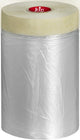 Kip 3832 – Feinkrepp-Maske – Beige – 1100 mm x 33 m – masking-tec PE-Abdeckfolie mit statischer Aufladung zum schnellen Abdecken und Abdecken von Kanten und großen Flächen – für fast alle Flächen im Innenbereich – temperaturbeständig bis 60 °C