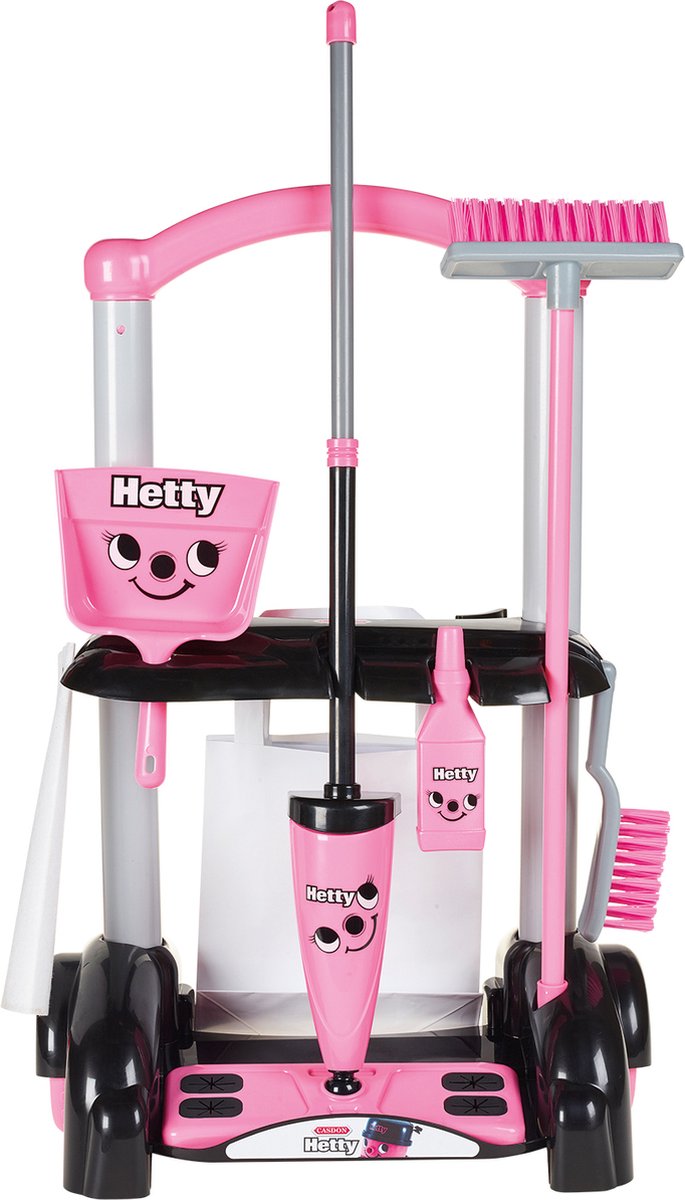 Casdon Hetty Reinigungswagen – Spielzeug-Reinigungsset
