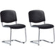 Besucherstuhl Nowy Styl Iso Swing schwarz