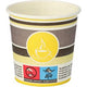 Pappbecher Stern 100 ml 80 Stk