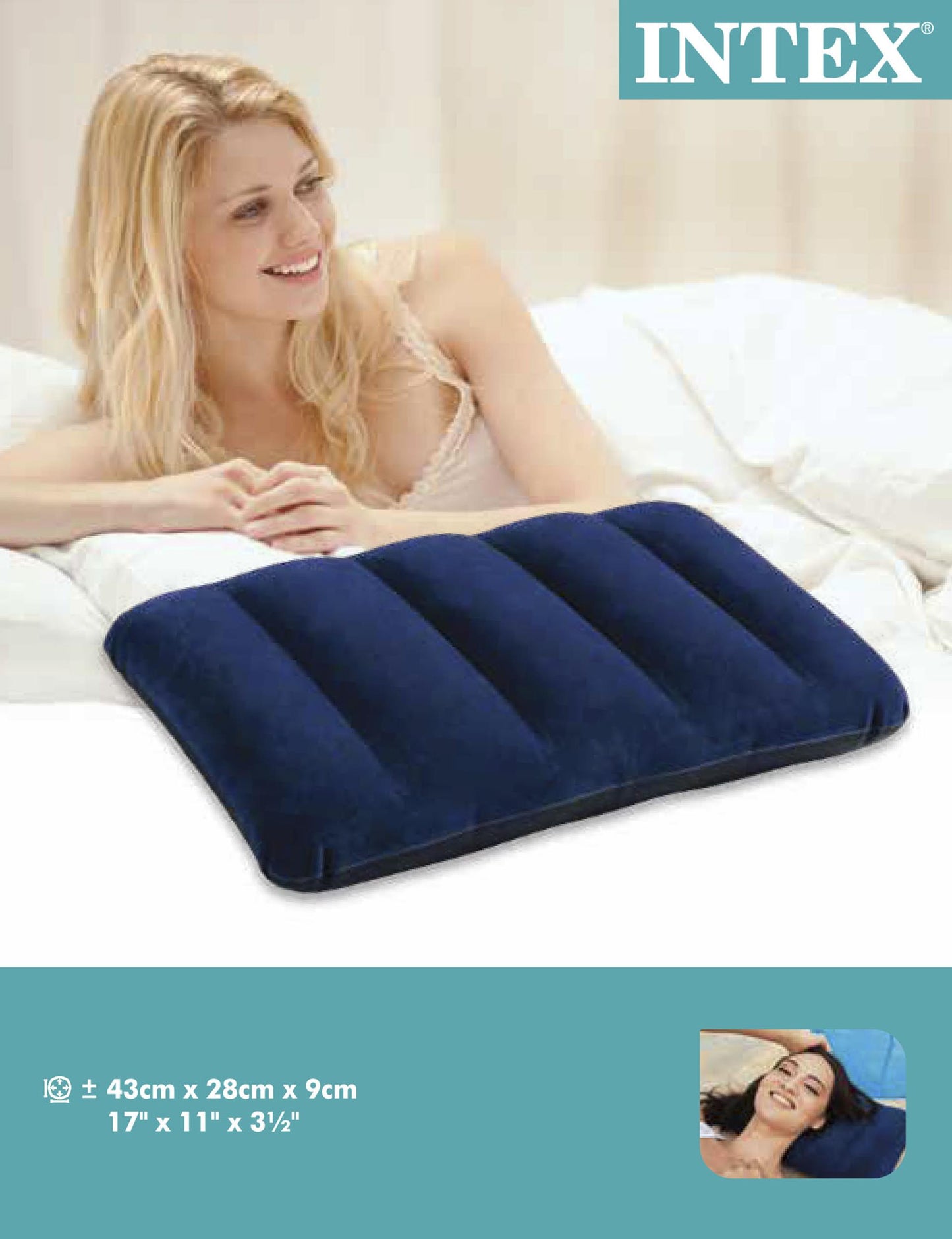 Intex Kissen Flaum 43x28x9cm
