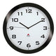 Wanduhr alba horissimo n 38cm schwarz