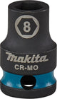 Imp-Makita-Schlagstecknuss Act schwarz, 3 8 8 mm – E-15899