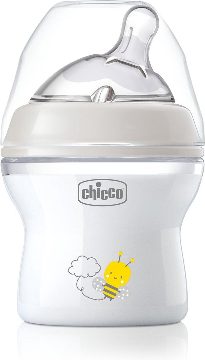 Chicco Babyflasche Natural Feeling 150 ml transparent