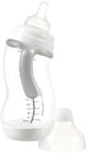 Difrax Babyflasche S-Babyflasche – 310 ml – Anti-Kolik – Weiß – 1 Stück