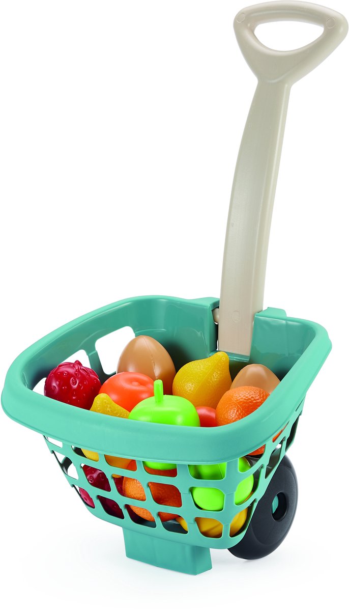 Ökoiffier Winkeltrolley mit Obst, 14dlg.
