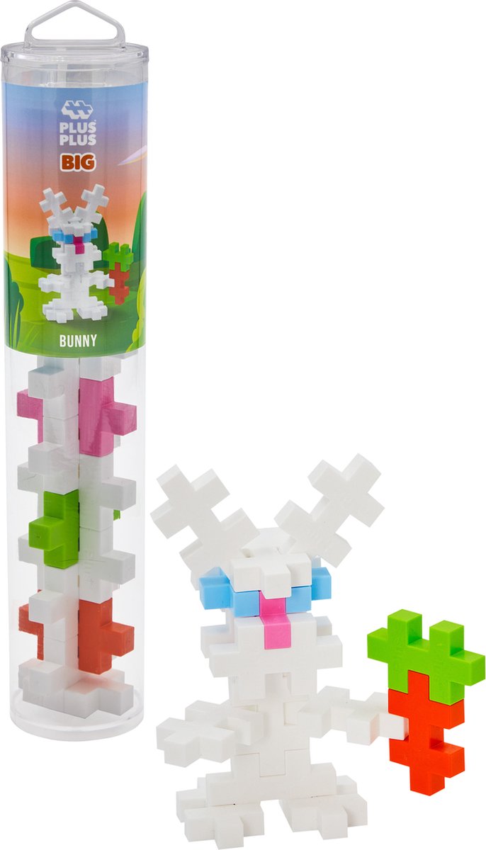 Plus Plus Tube Hase groß Plus-Plus: 15 Stück (3443)