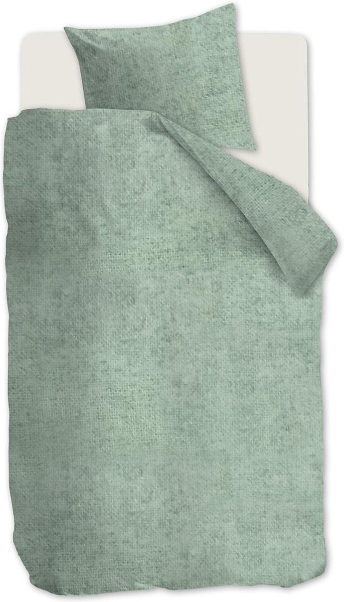 Bettwäschehouse Frost Bettbezug – einfarbig – Einzelbett – 140 x 200 220 cm – Graugrün