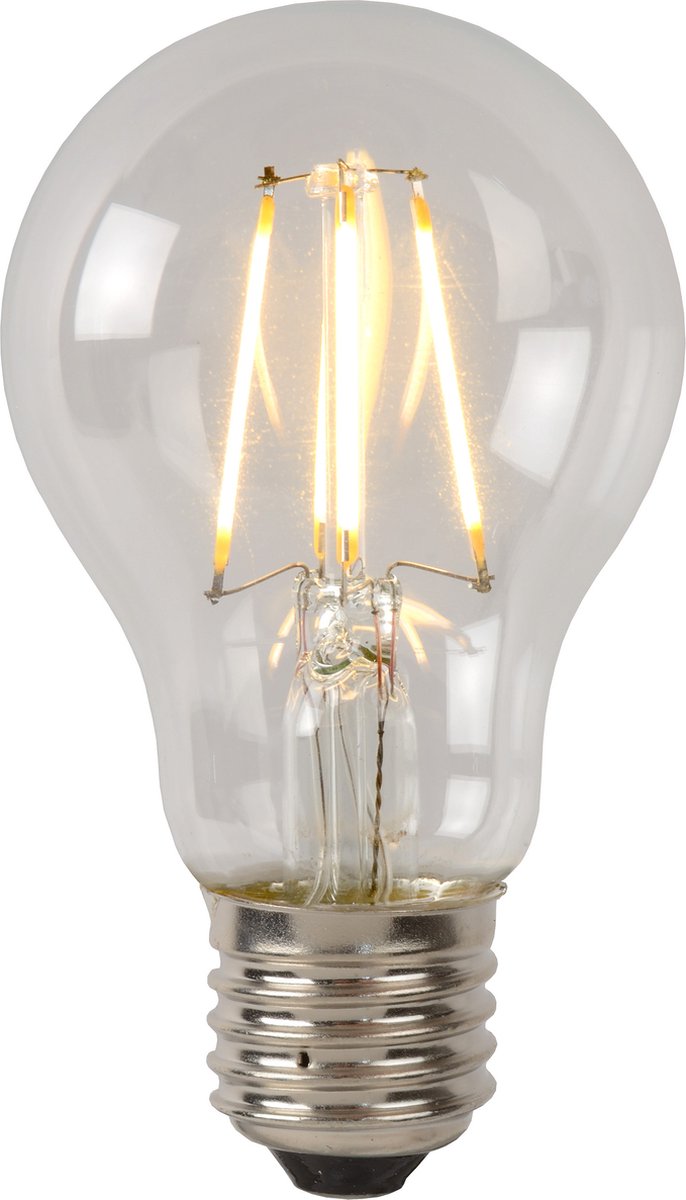 Lucide A60 Klasse A – Glühlampe – ø 6 cm – LED – E27 – 1 x 7 W 2700 K – transparent